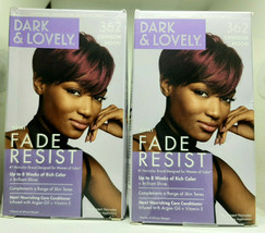 2pk of SoftSheen Carson Dark and Lovely Hair Color ~ 362 ~ Crimson Moon - £14.65 GBP