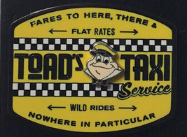 Disney Forgotten Attractions Mr. Toad&#39;s Wild Ride - Toad&#39;s Taxi Service Pin - $10.89