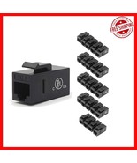 Ethernet Keystone Couplers, 25-Pack - Female to Female,  Listed Security - $36.62