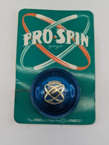 Vintage 80's Blue YOYO Pro Spin Stinger Duncan Sales & Promo NIP - $12.59