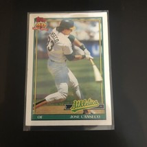 1991 topps 40 years of baseball Jose Canseco #700 Athletics  - £1.39 GBP