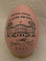 2001 WHITE HOUSE EASTER BLUE EGG SIGNED GW BUSH REPUBLICAN GOP RARE COLL... - £50.42 GBP