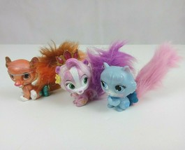 Lot Of 3 Disney Palace Pets Glitter Series With Furry Tails  - £7.65 GBP