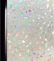 DUOFIRE Premium Window Film Color Gems Privacy Window Film DS170 0.6 m x 2m - $20.78