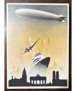 “A Pleasant Trip to Germany” 1930s Zeppelin Jigsaw Puzzles By Ravensburger - $48.89 CAD