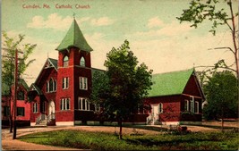 Catholic Church Building Camden Maine ME 1910s UNP DB Postcard - £4.65 GBP