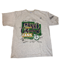 Vintage Boston Celtics Salem Thanks to the Greatest Fans 1993-1994 T-Shirt XL - £30.96 GBP