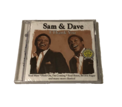 $25 Sam &amp; Dave I Thank You Audio CD Vintage Cat. No. 60438-2 Soul Man Sealed New - £30.51 GBP