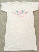 Vintage 90s Single stitch Hawaii Graphic T-shirt Dress Nightgown OSFA Anvil USA - £18.37 GBP