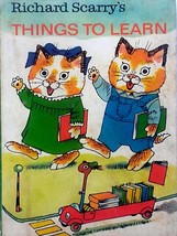 Richard Scarry&#39;s Things To Learn / 1976 MIni Paperback - £1.78 GBP