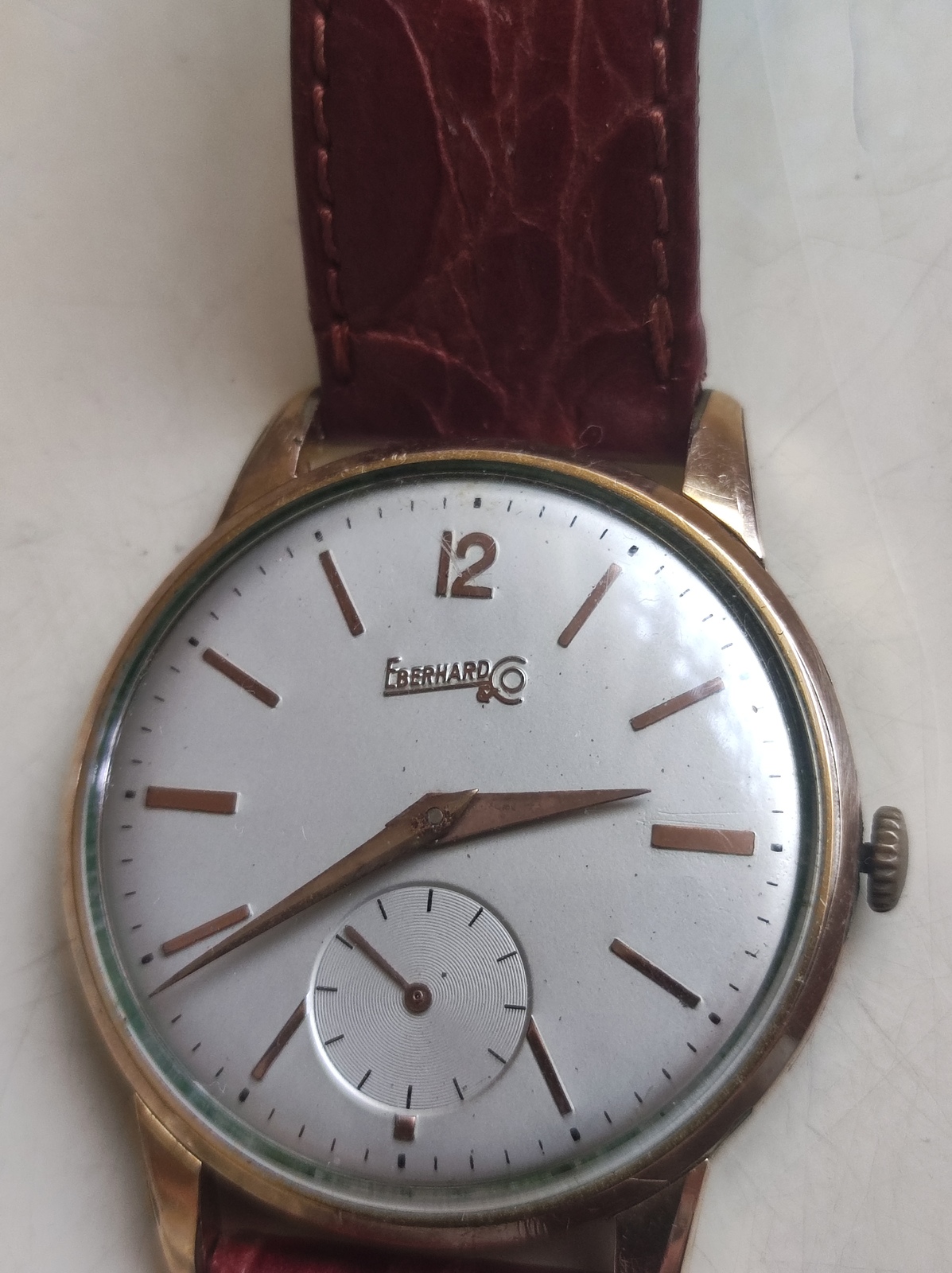 Eberhard &amp;Co men wristwatch - $600.00