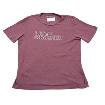 Travis Mathew Shirt Mens L Purple Life Champions Short Sleeve Casual Tee - $355.10 MXN