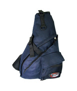 Messenger Sling Body Bag Backpack NAVY School Shoulder Day Pack Hiking R... - £17.36 GBP