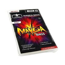 Manga Bags Resealable (Pack of 100)  - £17.58 GBP