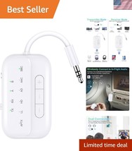 AptX-Enhanced Bluetooth Transmitter/Receiver: HiFi Stereo for On-the-Go Use - $39.00