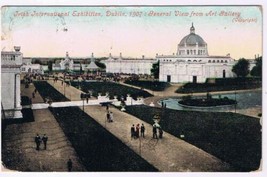 Ireland Postcard Dublin Irish International Exhibition 1907 View Fr Art Gallery - £7.89 GBP