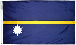 Nauru - 3'X5' Nylon Flag - $1,414.50 MXN