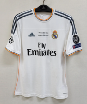  Real Madrid Final Lisbon 2014 Raul Ramos Modric Benzema Ronaldo Soccer Jersey - £67.94 GBP