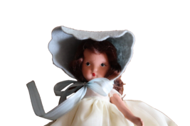 Nancy Ann Storybook Doll #152 Mary Had a Little Lamb Original Box Paper Tag - £31.63 GBP