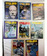 Lot of 8 Issues 1985 Civil War Times Illustrated Magazine - $24.74