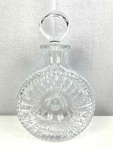 Clear Crystal Decanter with Stopper by Atlantis - BEATUIFUL !!!!! - $79.19
