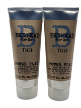 TIGI BedHead for Men Power Play Firm Finish Gel 6.76 oz. Set of 2 - £20.99 GBP
