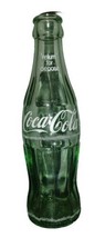 Green Hobble Skirt White Printed Coke Coca-Cola Bottle 6 1/2 OZ. SAN JOS... - $8.00