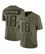 New Mens Justin Jefferson #18 Vikings 2025 Salute to Service LimitedJersey Olive - $69.90