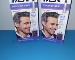 2 Boxes Just For Men Touch of Gray Hair Color, Dark Brown T-45  (a) - $24.74