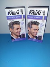 2 Boxes Just For Men Touch of Gray Hair Color, Dark Brown T-45  (a) - £19.77 GBP