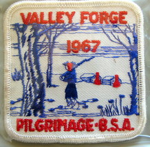 1967 Boy Scout Valley Forge Pilgrimage Patch - £4.21 GBP