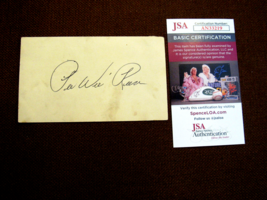 PEE WEE REESE 1955 WSC BROOKLYN DODGERS HOF SIGNED AUTO VINTAGE 1951 GPC... - $203.29 CAD