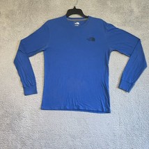 The North Face Mens Small Never Stop Exploring Blue Long Sleeve Pullover... - $14.85
