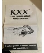 KXX Portable Cordless Vacuum Cleaner, Tool Only - $1,273.32 MXN