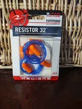 Resistor 32 Corded Foam Earplugs - £9.99 GBP