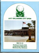 Oklahoma City Open Pga Golf Program May 9-15 1977-PALMER-LITTLER Fn - £127.62 GBP