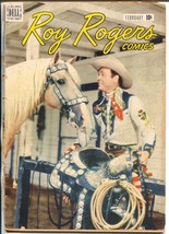 Roy Rogers #2 1948-Dell-Trigger-photo covers-Golden Age Western-G - £64.37 GBP