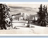 RPPC Tatoosh Range Winter Mount Rainier National Park WA Washington Post... - £5.39 GBP