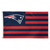 New England Patriots Flag 3x5 Deluxe Americana Design - $1,633.80 MXN