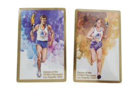 1984 Summer Olympics XXXIII Congress Playing Cards Commemorative Double Deck NIB - £15.97 GBP