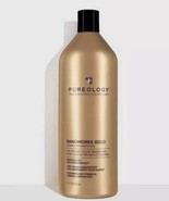 Pureology Nano Works Gold Shampoo 33.8 oz FAST SHIPPING - £90.36 GBP