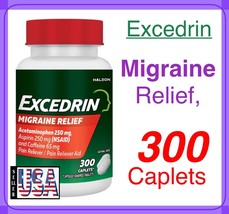Excedrin Migraine for Migraine Relief, 300 Caplets, Headache Relief, - $841.84 MXN
