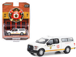 2016 Ford F-150 Pickup Truck with Camper Shell White &quot;Chicago Fire Dept.... - $21.79