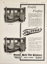 1926 Print Ad Thomas Seat Covers,Auto Tops,Tire Covers Made in Muncie,Indiana - £18.56 GBP