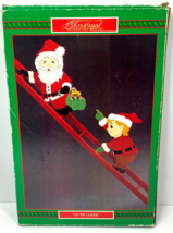 VTG Christmas Around The World by House Of Lloyd Up The Ladder Original Box READ - £24.34 GBP