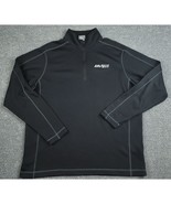 Nike Golf Shirt Mens XL Sphere Dry Cover Up Quarter Zip Black Therma-Fit... - $340.20 MXN