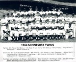 1964 MINNESOTA TWINS 8X10 TEAM PHOTO BASEBALL PICTURE MLB  - $4.94