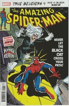 True Believers King In Black Black Cat #1 2021 Marvel Comics Reprint Spidey 194 - £11.63 GBP