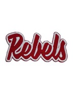 Ole Miss Rebels Text  Embroidered Applique Iron On Patch Various Sizes C... - €6,15 EUR+