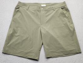 Columbia Golf Performance Chino Shorts Mens 38/48 Green Regular Fit Slas... - $21.33